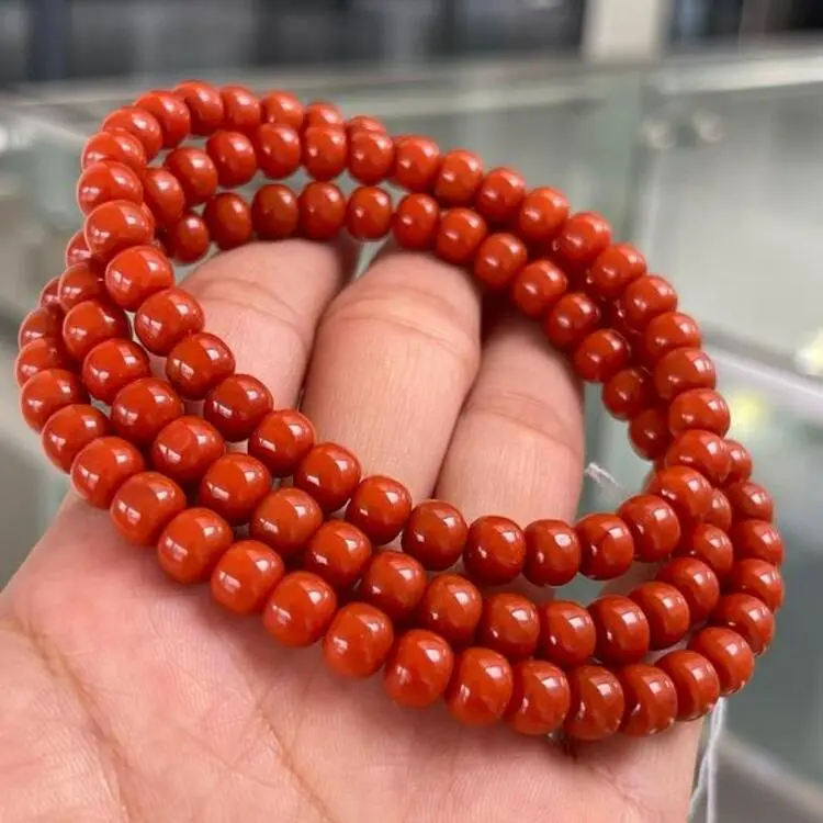 COUMILA South Red Agate Fine Jade Bracelets Unisex Brand New-5