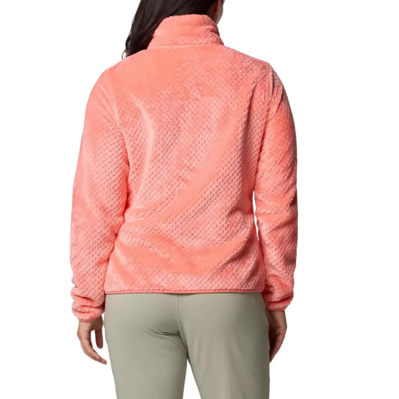 Columbia Fire Side 2 Sherpa Velvet-feel Coat Women's Pink-1