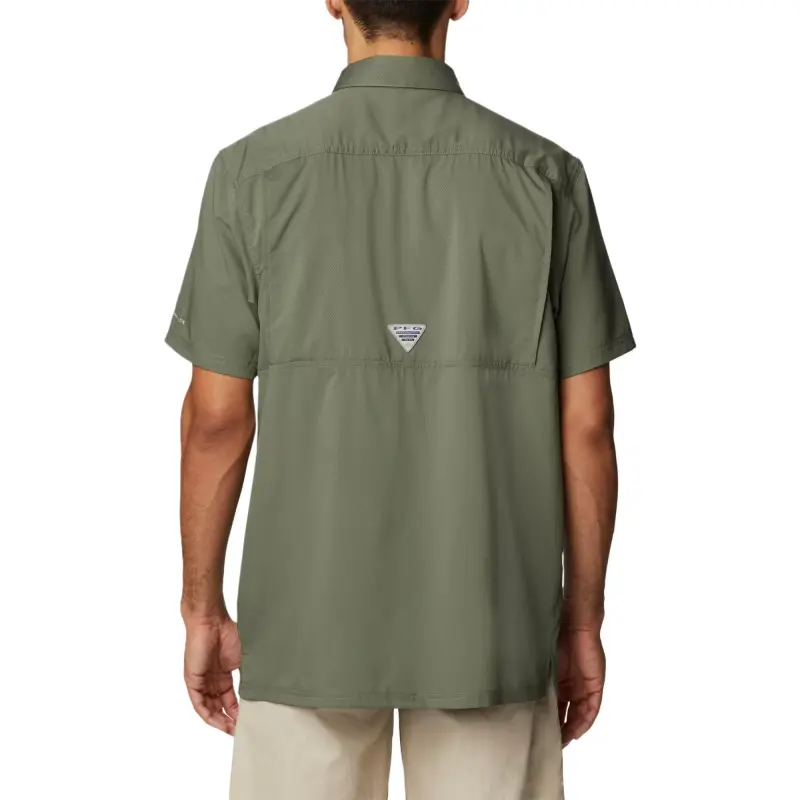 Columbia PFG Slack Tide Omni-Shade Omni-Wick Shirt Men's Green-1