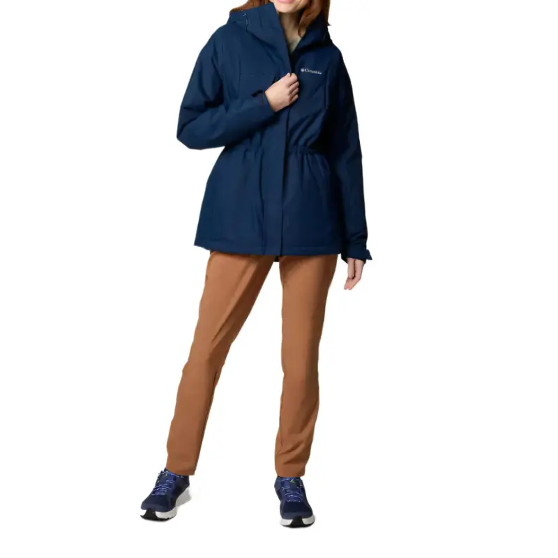 Columbia Hikebound 2 Long Insulated Jacket Women's Blue-3