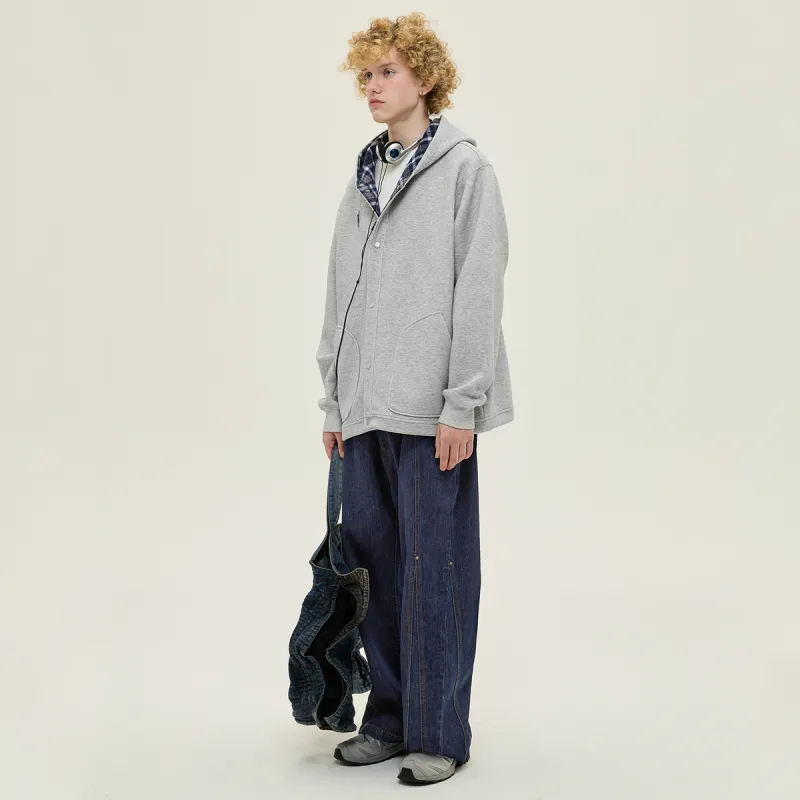 MYSAMESAME Sweatshirt Unisex Heather Gray-3