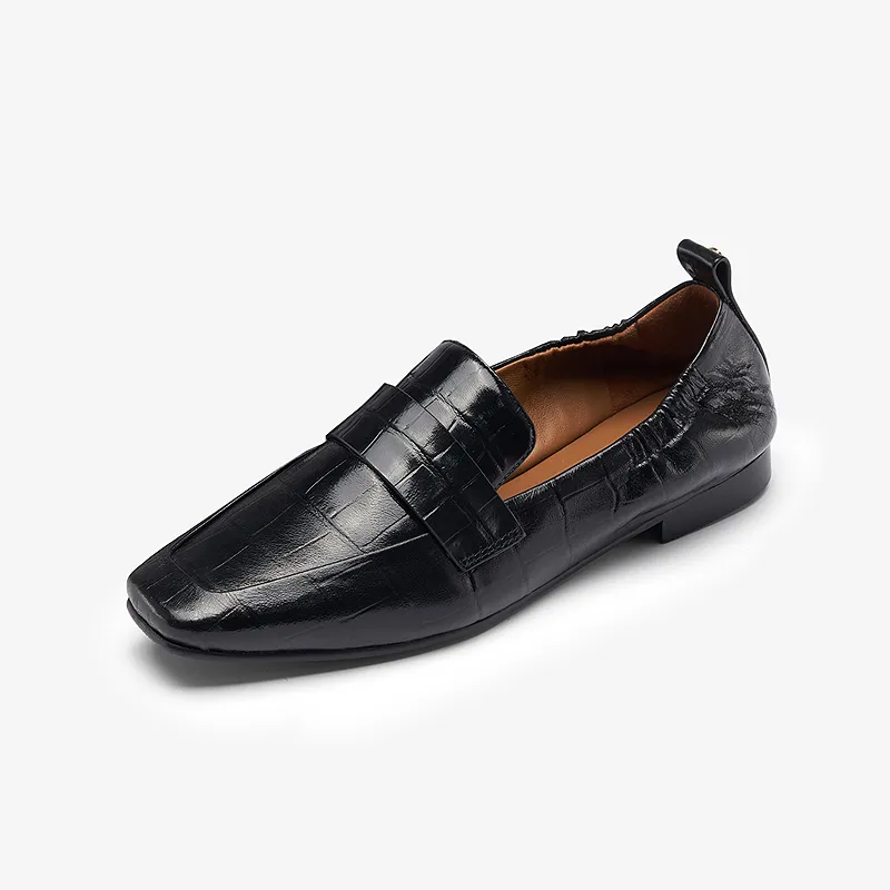 LE SAUNDA Loafers Women's Red/White/Black-6
