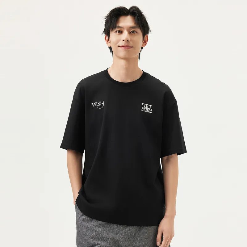 Gxg Jeans T Shirts Men Black-2