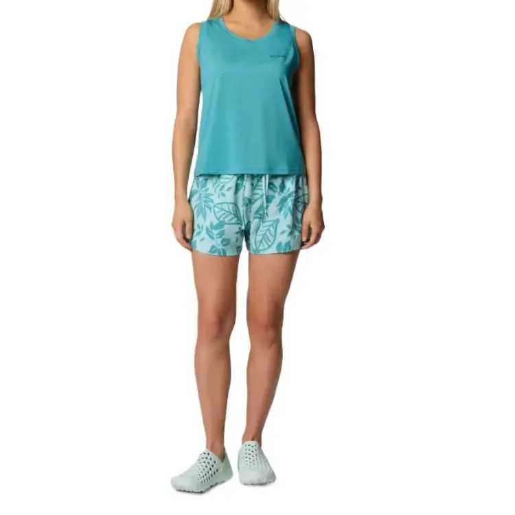 Columbia Bogata Bay Casual Shorts Women's Blue-3