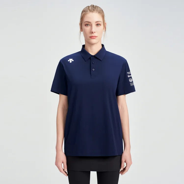 DESCENTE TRAINING Polo Shirt Unisex-3