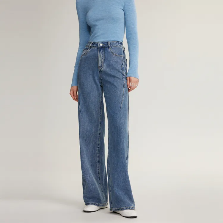 ELLE Jeans Women's Blue-2