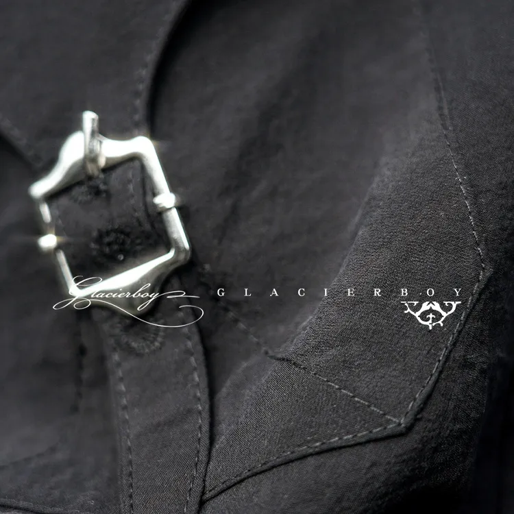 GLACIERBOY Shirts Unisex Black-3