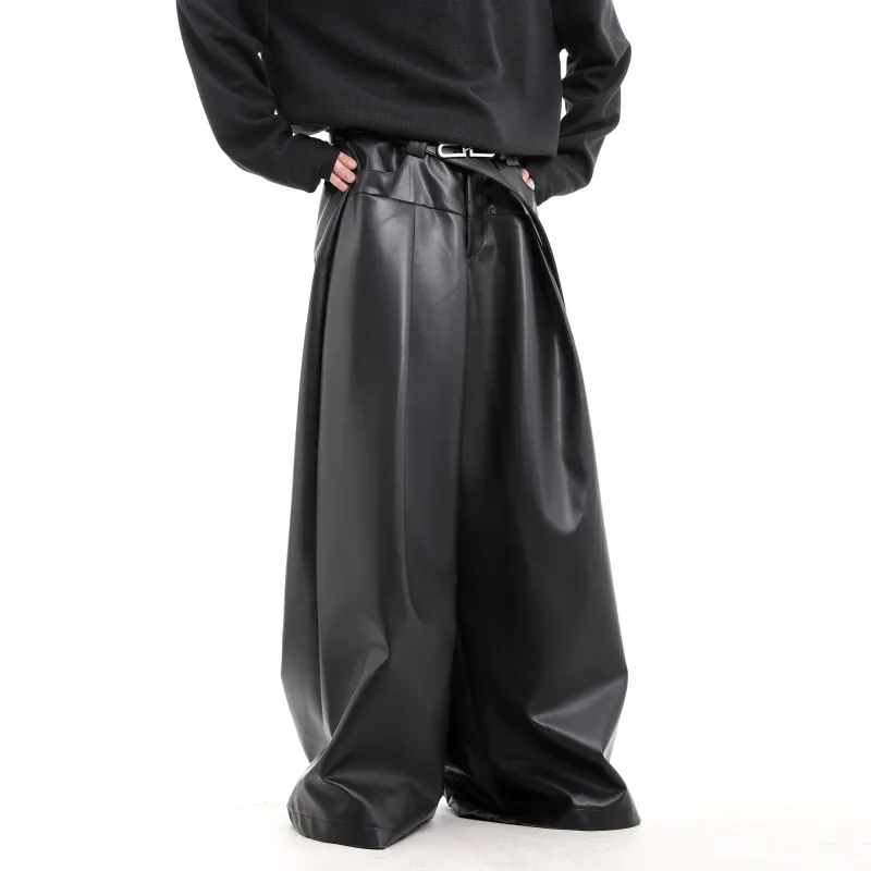 CUWU Casual Pants Unisex Black-1