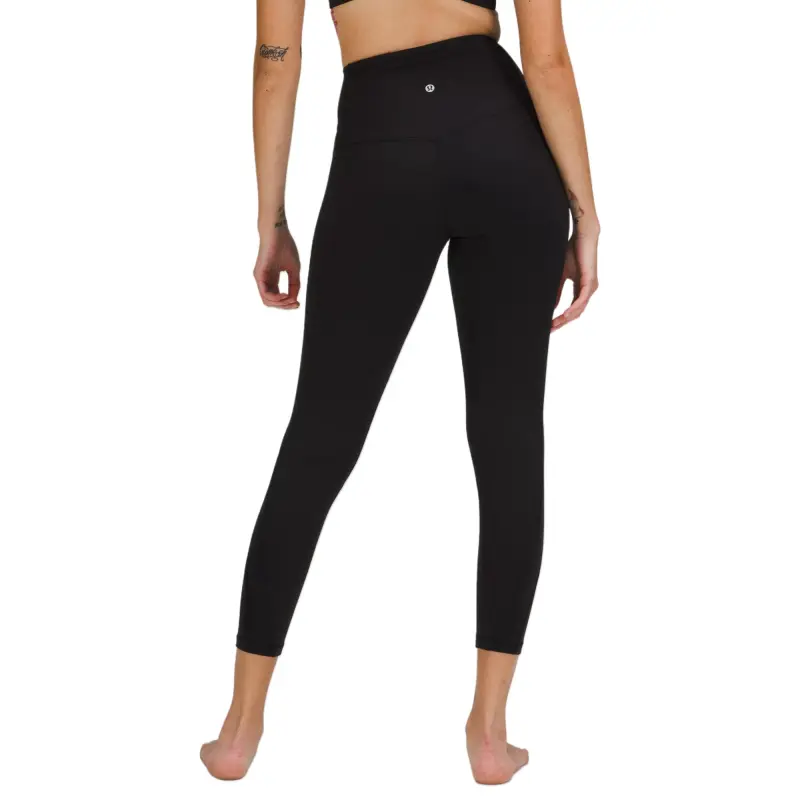 Lululemon NuluNulu™ Mesh Sports Pants 25' Women's Black-1