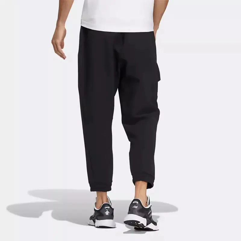 Adidas Casual Pants Unisex Black Shopping Bag Included-3