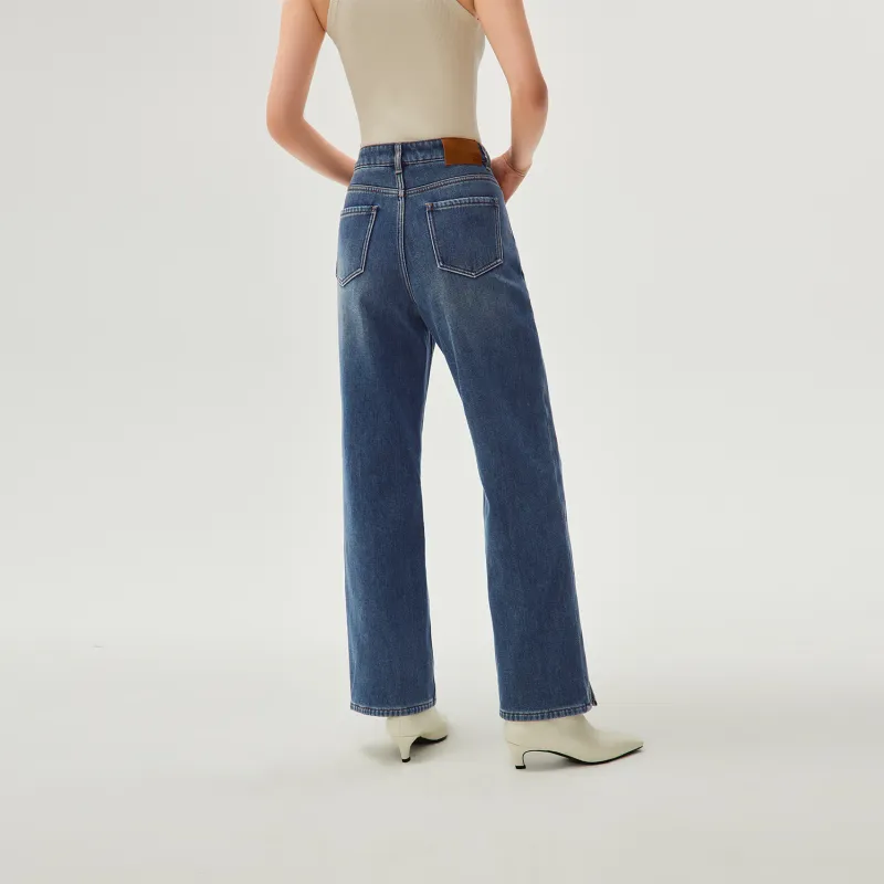 HLA Jeans Women's Blue Gray Denim Gradient-2