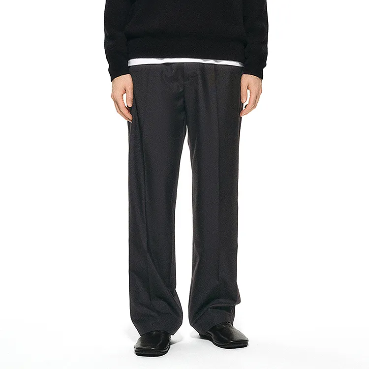 CROQUIS Casual Pants Men's Jet Black-2