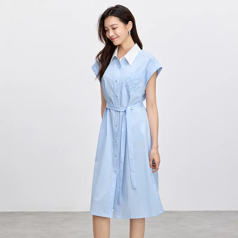 SENTUBILA Short Sleeved Dress Women's-13