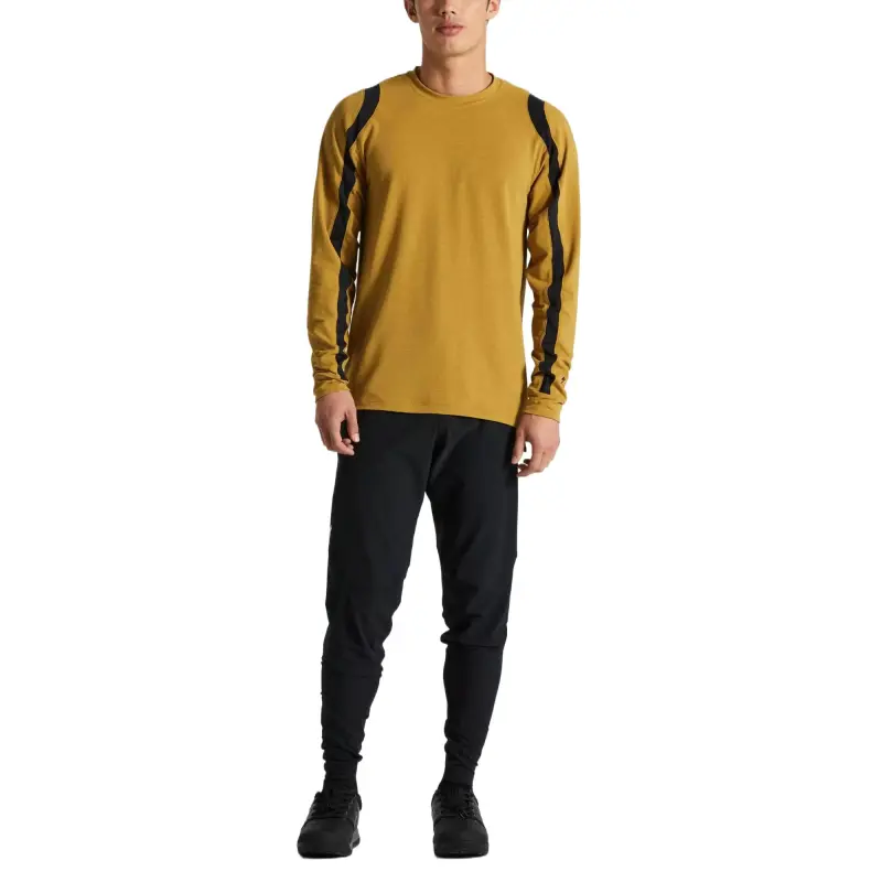SPECIALIZED Men's Trail Long Sleeve Jersey Cycling Clothing Men's Yellow-2
