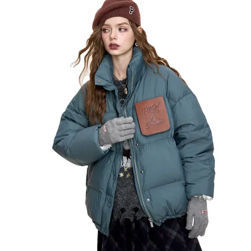 ELF SACK Down Jackets Women's Magic Blue Gray