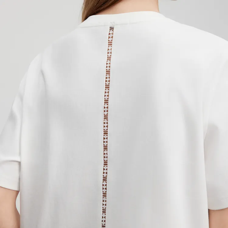 ELLE T Shirts Women's White-5