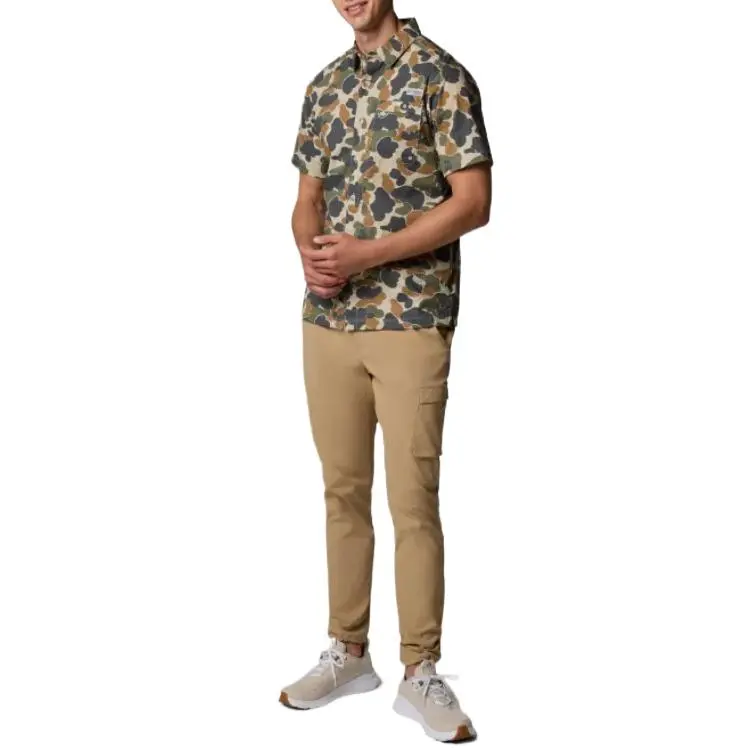 Columbia Wild Cast Shirt Men's Green-3