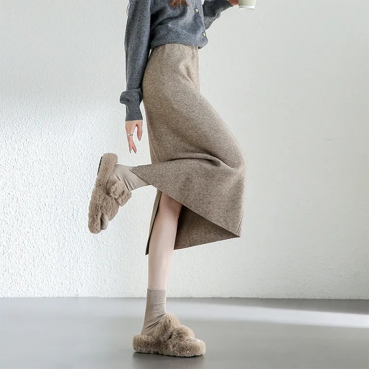 SENTUBILA Casual Long Skirts Women's-9