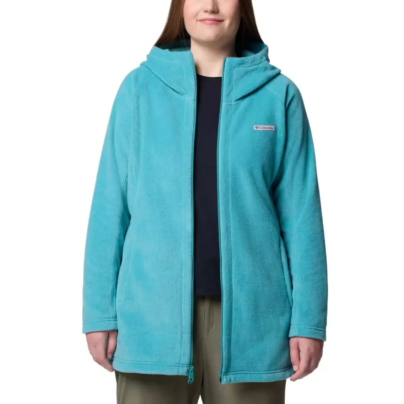 Columbia Benton Springs Velvet-feel Coat Women's Turquoise-3