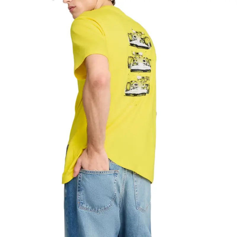 PUMA Playera Scuderia Ferrari Hp Race Color Splash Para Hombre-3