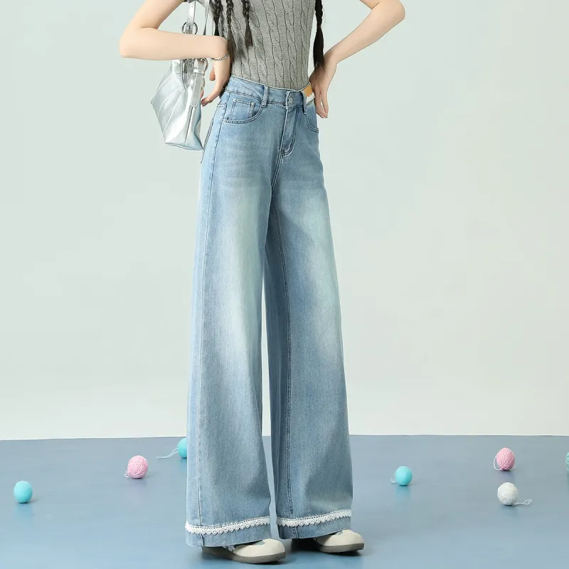 FAWENXIANGZI Spring, Summer, Fall Jeans Women's-4
