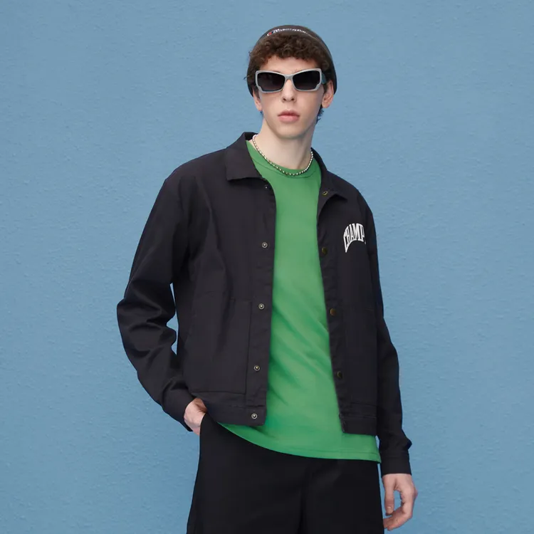 Champion Jackets Unisex Black-3