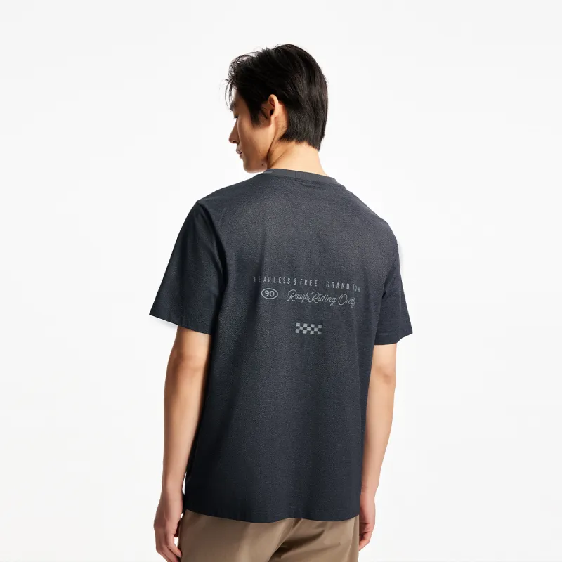 JACK JONES· T Shirt Men's E02 Dark Gray Denim-2