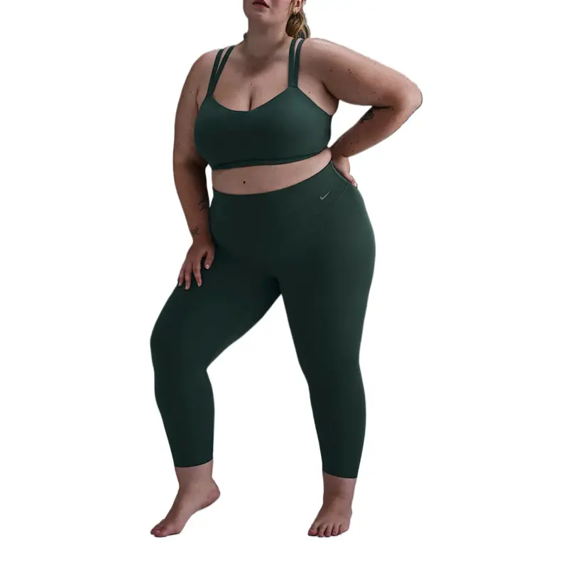 Nike Zenvy Strappy Sport Vests Women's Vintage Green White-2