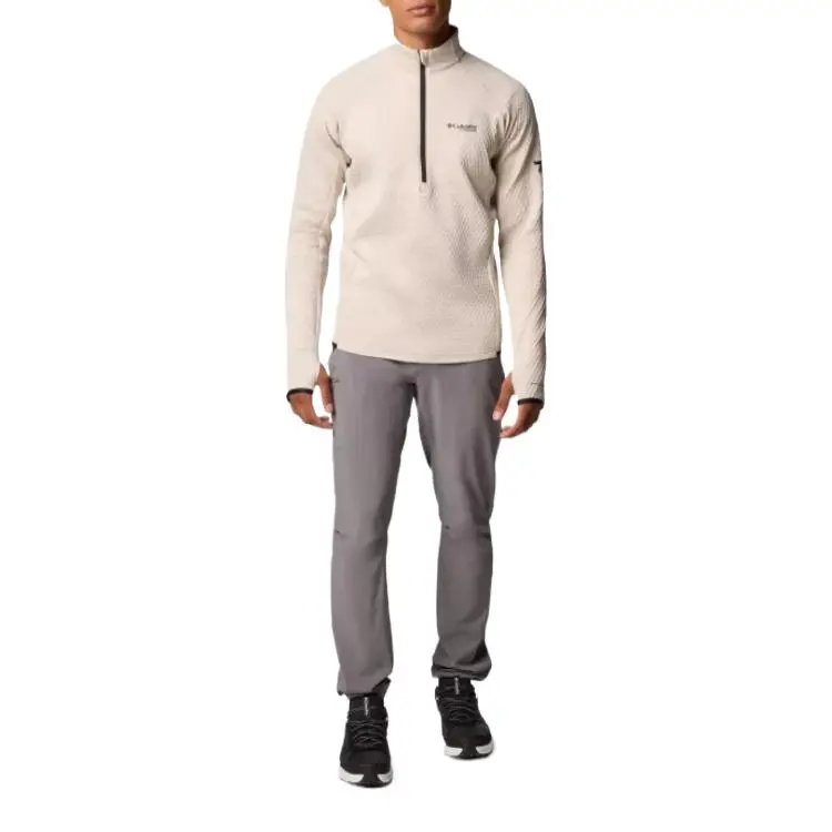 Columbia Crystal Leaf™ Omni Heat™ Heli Sweatshirt Men's Ecru-2