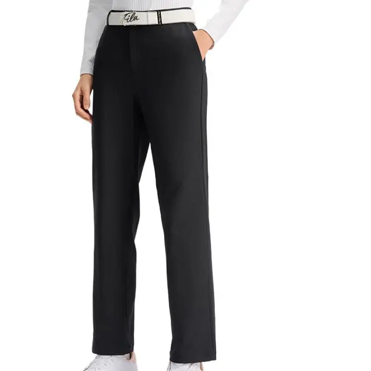 FILA Golf Series Casual Pants Women's Pitch Black-4