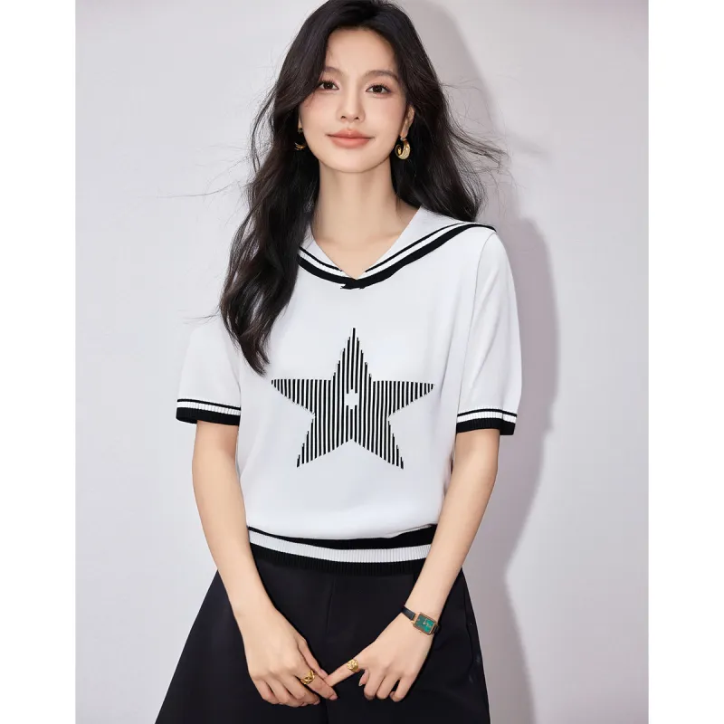Love Elaine T Shirt Women's Black-2