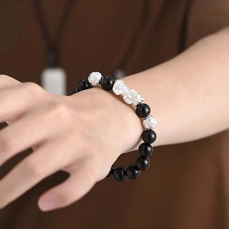 YASHENGZHUBAO Agate Bracelets Unisex-5