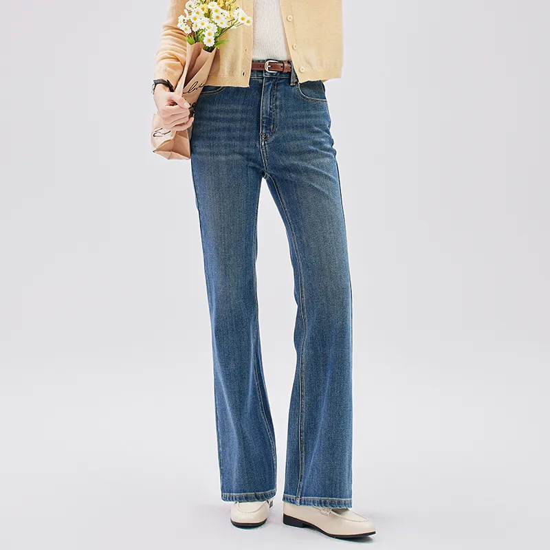 Dajia Poetry Jeans Women's Blue-0