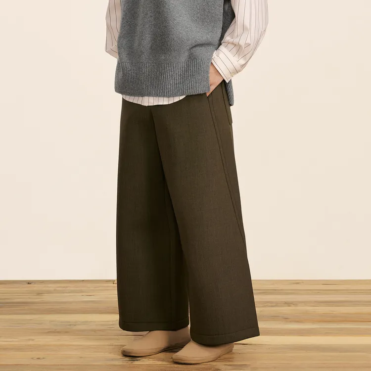 CROQUIS Casual Pants Men's 9O0E10440 390 Medium Mixed Green-4