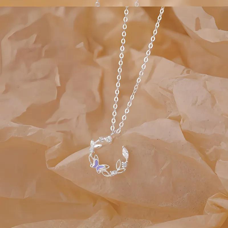 Barbie S925 Silver Necklaces Women's-3