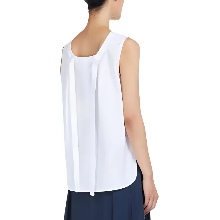 MaxMara Ofelia Poplin Top-2