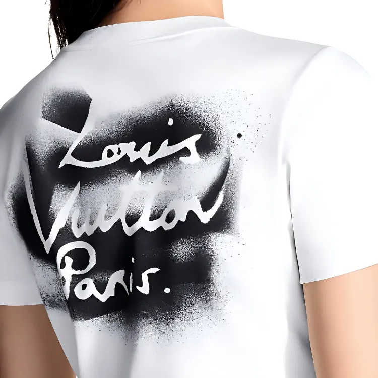 LOUIS VUITTON Regular T Shirt Women's White-4