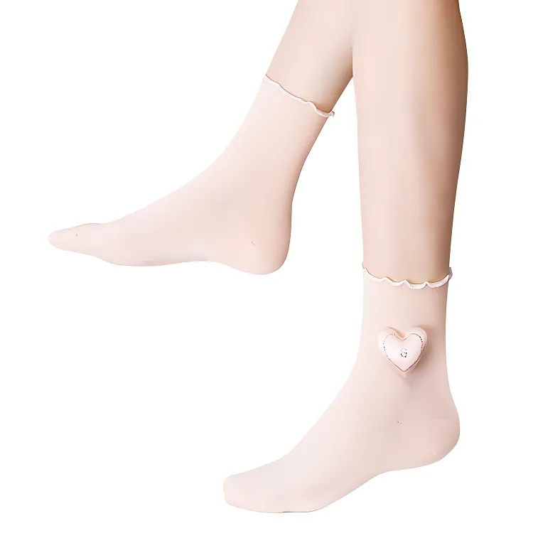 SILKY MIRACLE FW22 Mid Calf Socks Women's 1 Pack Pink-1