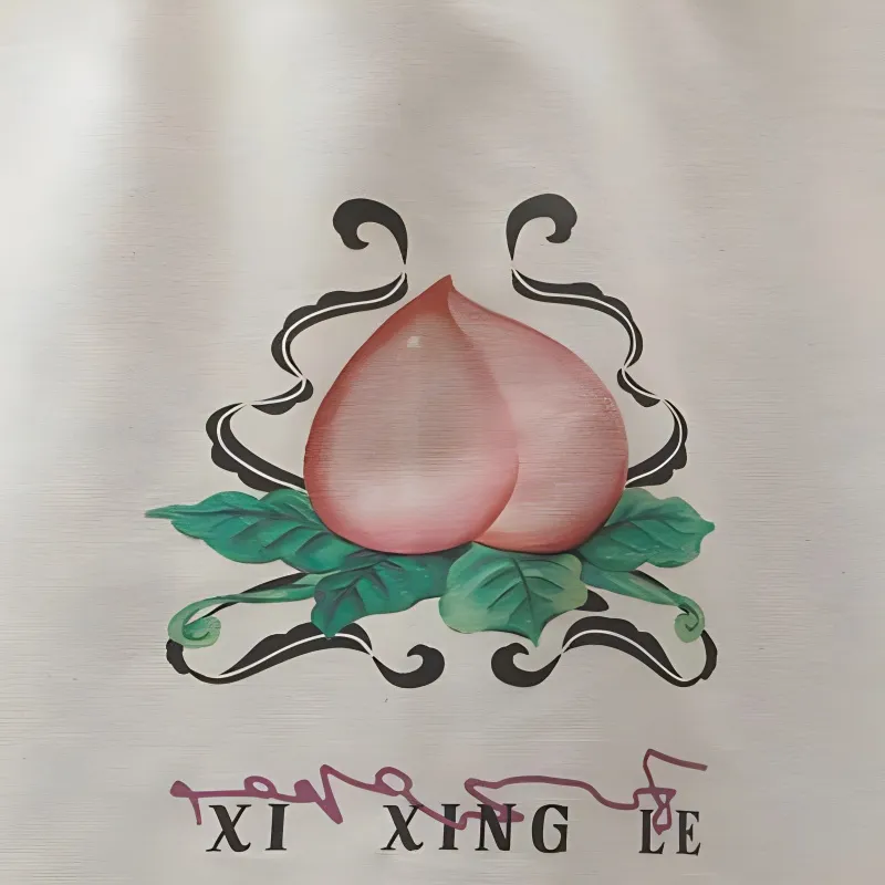ZARA XI XING LE Collaboration Cotton With Leather Tote Bag Shopping Bag Handbag Large Size Women's White-2