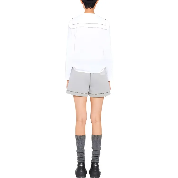 MIU MIU SS22 Shirt Women's White-1