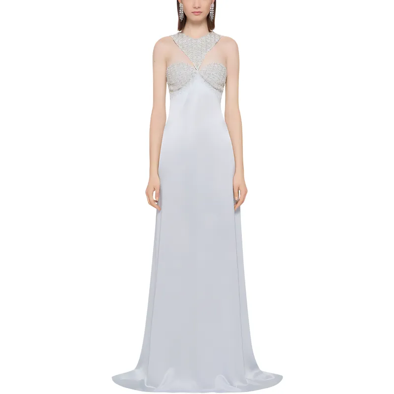 Givenchy SS25 Sleeveless Dress Women's Light Blue-1