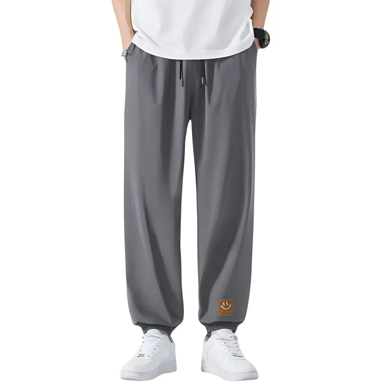 Cotton Casual Pants Unisex-2