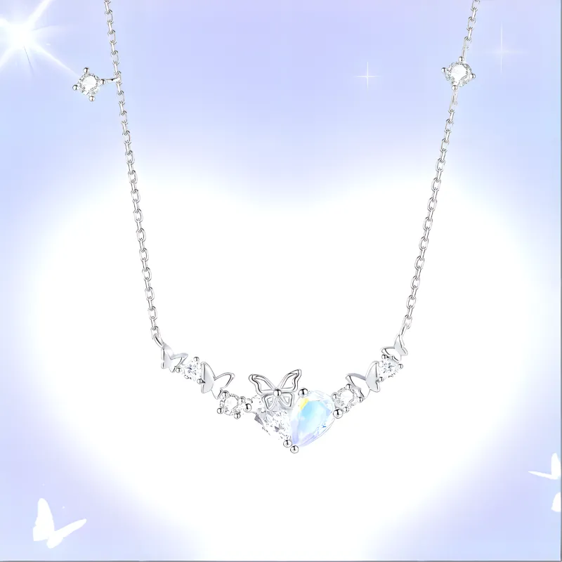 OGDAID S925 Silver Necklaces Women's-1