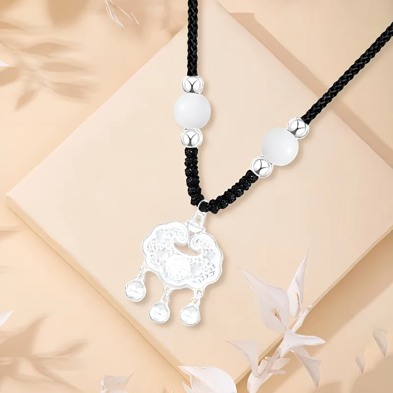 D.K.X Bodhi Seed Necklaces Unisex-2