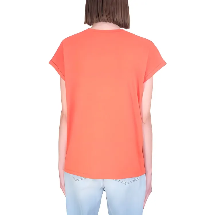BALMAIN T Shirts Women's Orange-3