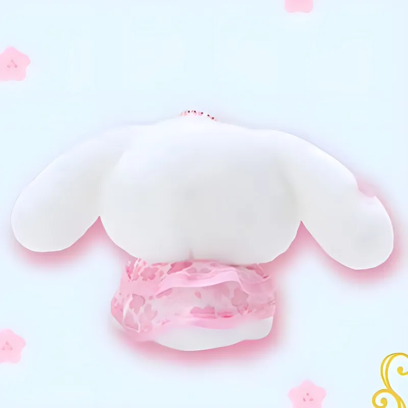 Sanrio Cinnamoroll Cherry Blossom Collection Dolls Plush Pendant 10cm Height-2