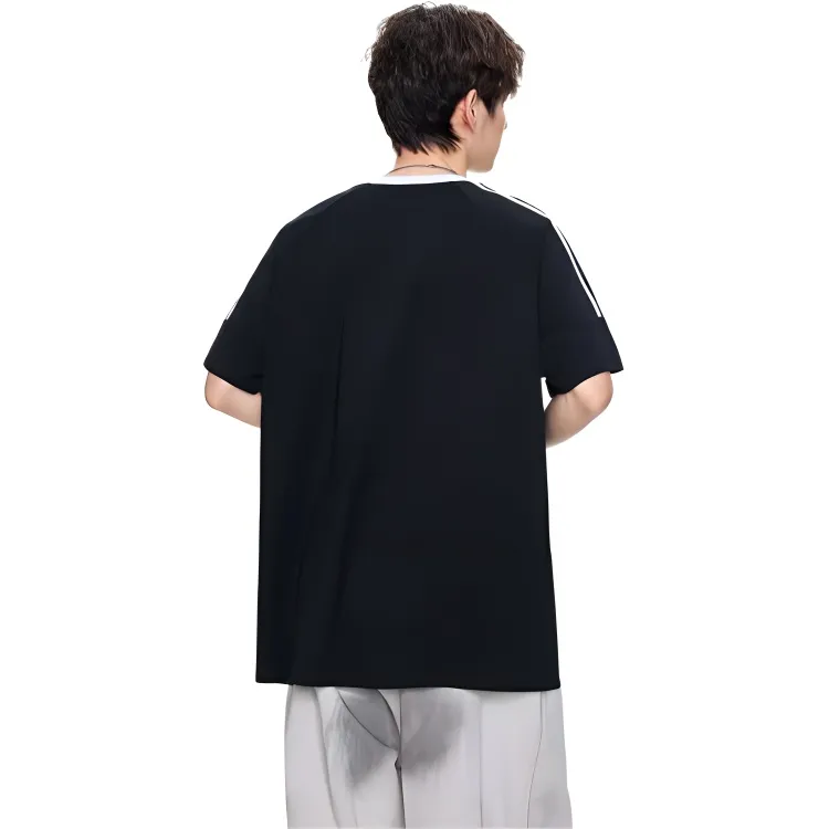 Être Par Lee Short Sleeved T Shirts Unisex Black-2