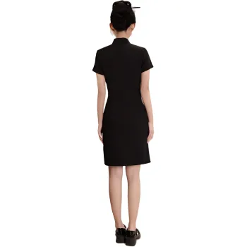 ENEESSI Cheongsam Women's Black