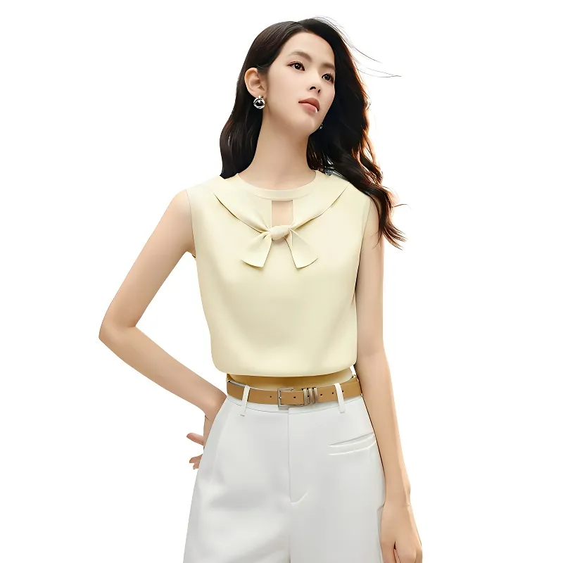 Late White Knitwear Women's Light Yellow-2