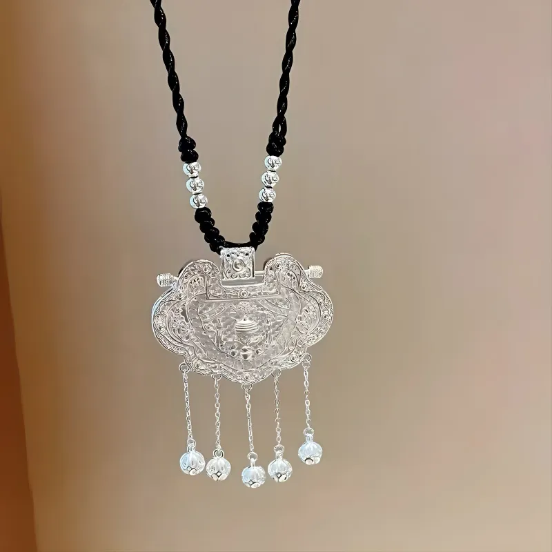 RURA Sterling Silver Necklaces Unisex Silver-4